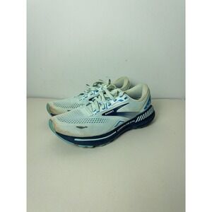 Brooks Adrenaline GTS 23 Athletic Shoes Womens US 9 Medium Lace Up Workout Aqua